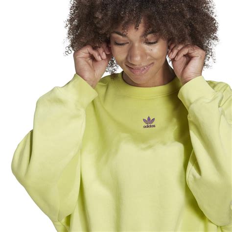 adidas trui dames geel|Sweaters .